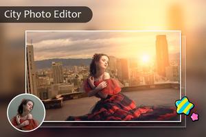 City Photo Editor : Hording Photo Frame imagem de tela 2