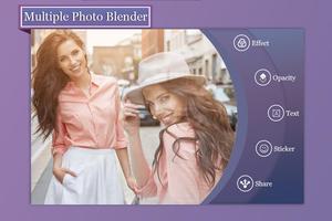 Multiple Photo Blender : Photo Mixer Poster