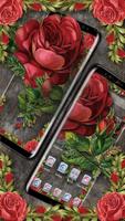 Retro Red Rose Theme screenshot 2