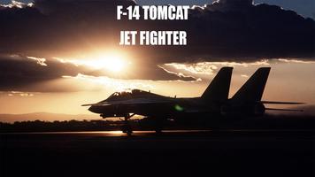 F14 Tomcat Jet Simulator Affiche