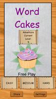Word Cakes: Word Scramble Game Affiche