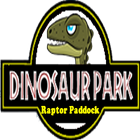 Dinosaur Park Raptor Paddock Zeichen