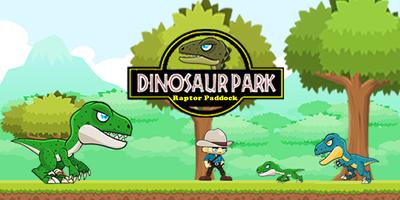 Dinosaur Park Raptor Paddock Plakat