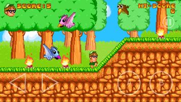 Super Sling Island 2D Adventure: Kong Crazy Jungle poster