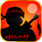 Ninja heroes open map-icoon