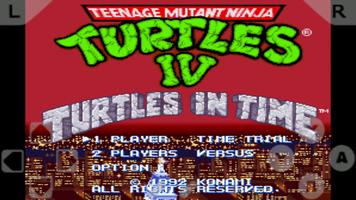 TMNT4 Turtles Time Affiche