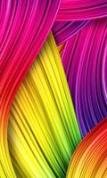 crazy color wallpaper Affiche