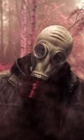 gas mask wallpaper poster