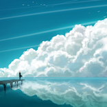 anime girl background