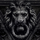 ikon latar belakang singa