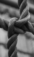 rope tying knots wallpaper poster