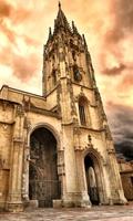 cathédrale d'Oviedo lwp Affiche