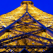 la tour Eiffel la nuit lwp