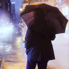 New York pluies live wallpaper icône