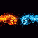 water and fire wallpapers APK