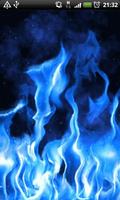 blue flame live wallpaper syot layar 3