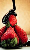 strawberries live wallpaper পোস্টার