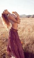 free hippie wallpapers پوسٹر
