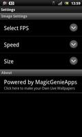 flowing waterfall wallpaper screenshot 2