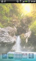 flowing waterfall wallpaper screenshot 3