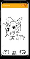 How To Draw Dessiner Inazuma Eleven Go by learning screenshot 2