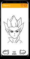 How To Draw Dessiner Inazuma Eleven Go by learning Ekran Görüntüsü 3