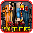 Skins Youtubers for Minecraft MCPE ikona