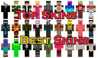 Skins Youtubers para Minecraft MCPE imagem de tela 1