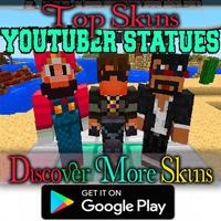 Skins Youtubers for Minecraft MCPE اسکرین شاٹ 2