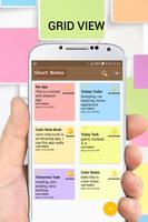 Notepad Sticky Color Notes plakat