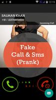 Fake Call & SMS  - Prank Call پوسٹر