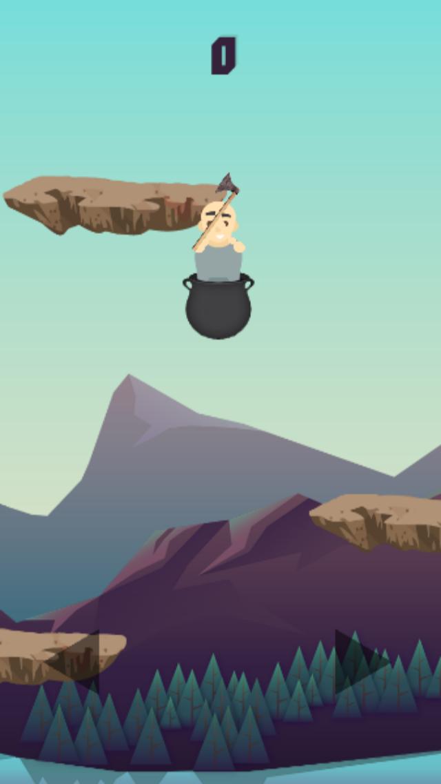 Over rocks. Getting over it with Bennett Foddy обложка.