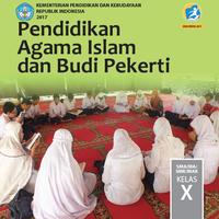 Pendidikan Agama Islam Kelas 10 untuk MA/SMA/SMK পোস্টার