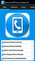Reverse Cell Phone Lookup Pro Affiche