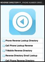Reverse Directory Phone Affiche