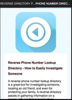 Reverse Directory Phone screenshot 2