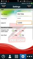ZeeVoip capture d'écran 1
