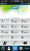SaifanTel Mobile Dialer captura de pantalla 1
