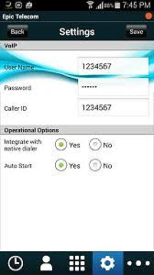 Call password. Dialer Express.