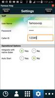 Famousvoip ภาพหน้าจอ 1