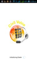 civil voice-poster