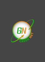 GREEN NET الملصق