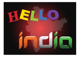 Hello India (UAE) Cartaz