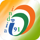india 91 dialer icône