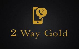 2 Way Gold Plakat