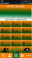 Afzal Dialer - Afzal Plus Voip Affiche