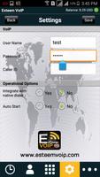 Esteem VoIP Mobile Dialer スクリーンショット 1