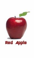 Red Apple الملصق