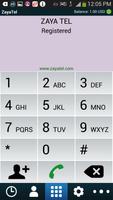 Zaya Tel - Mobile VoIP اسکرین شاٹ 2