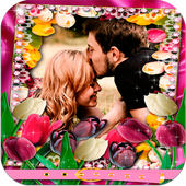 Romantic Flowers Photo Frames icon